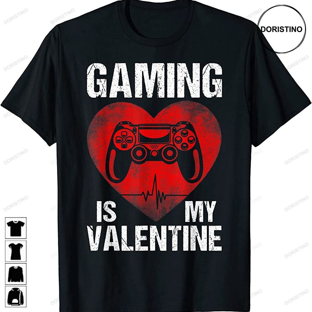 Gamer Gaming Is My Valentine Boys Kids N Valentines Trending Style