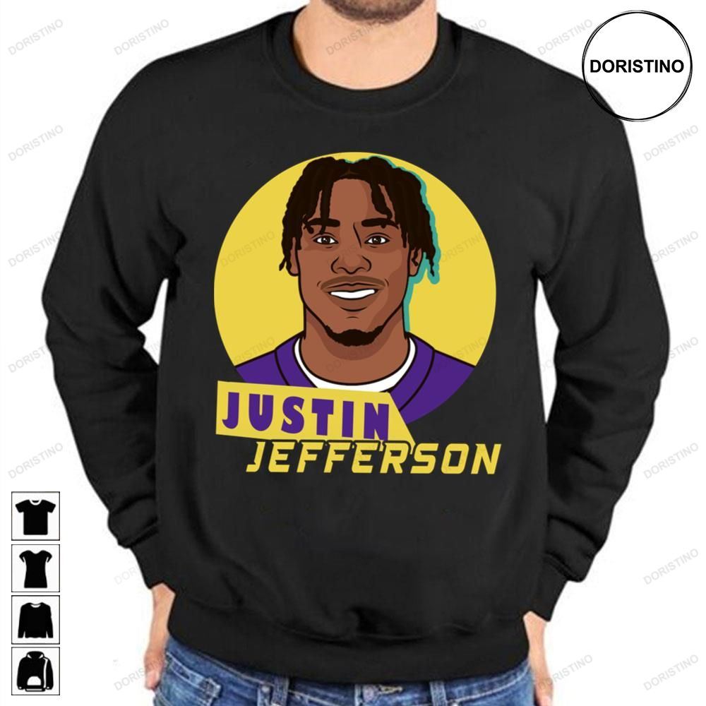 Minnesota Vikings Justin Jefferson Griddy Step Football Limited Edition T-shirts