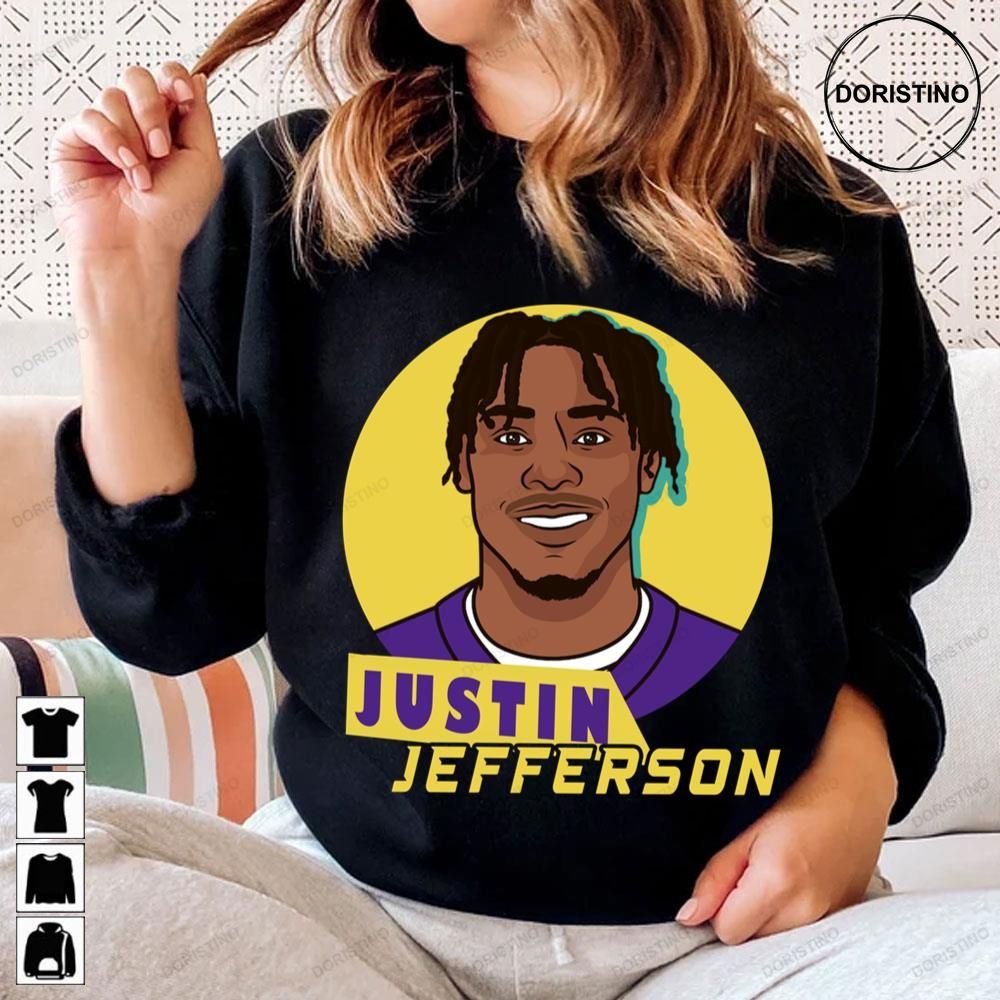 Justin Jefferson Minnesota Vikings Football T-Shirt