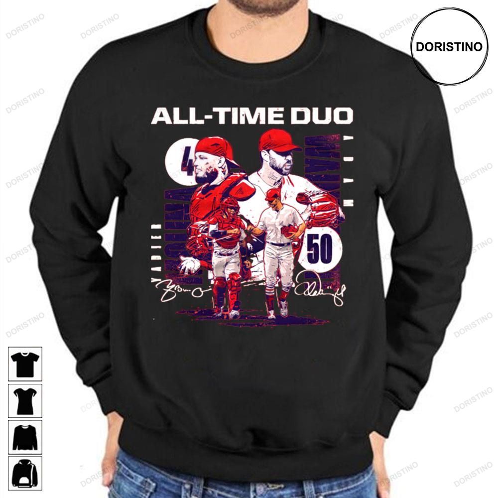 Molina And Wainwright All Time Duo Baseball Awesome Shirts