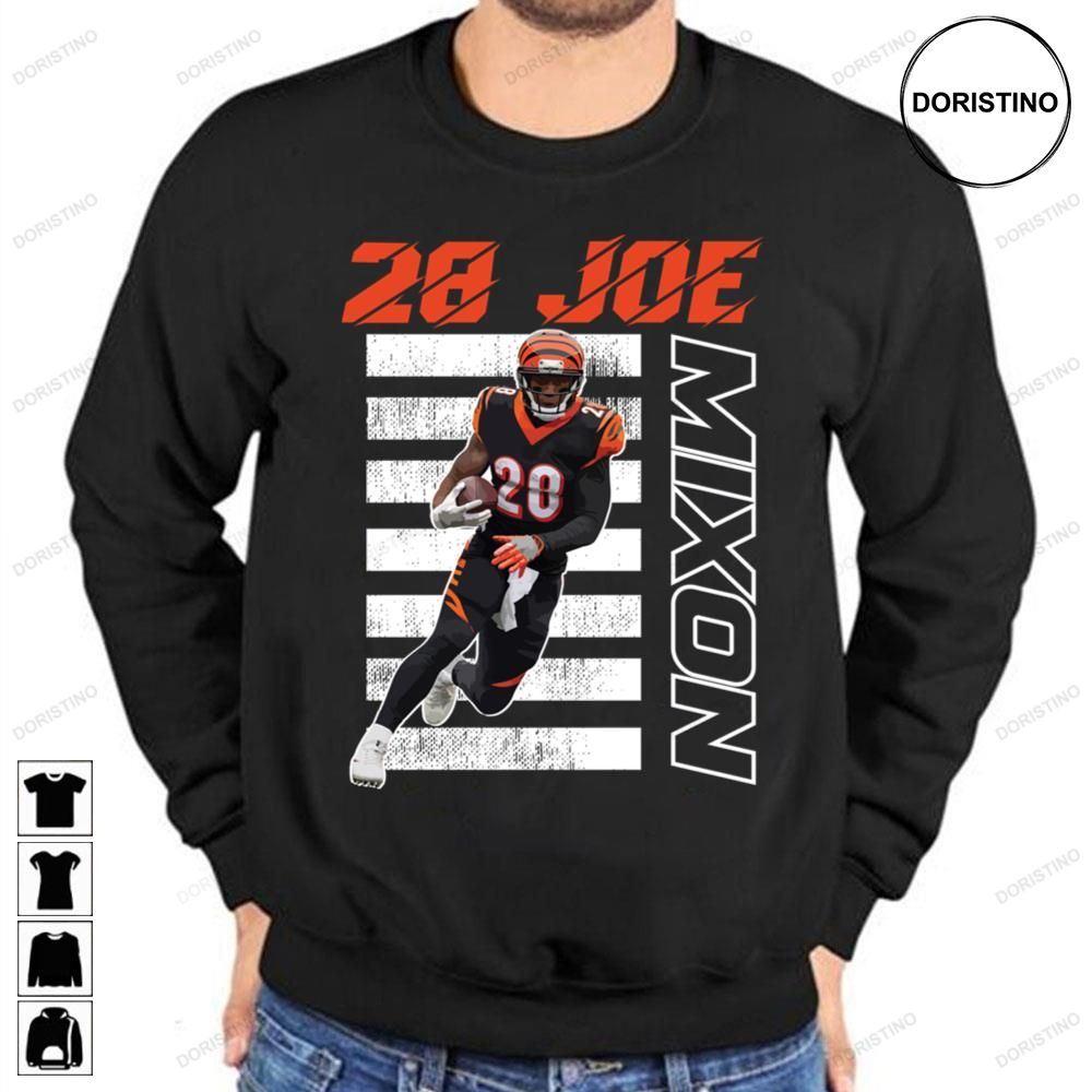 Move Now Graphic Joe Mixon Design Art Football Limited Edition T-shirts