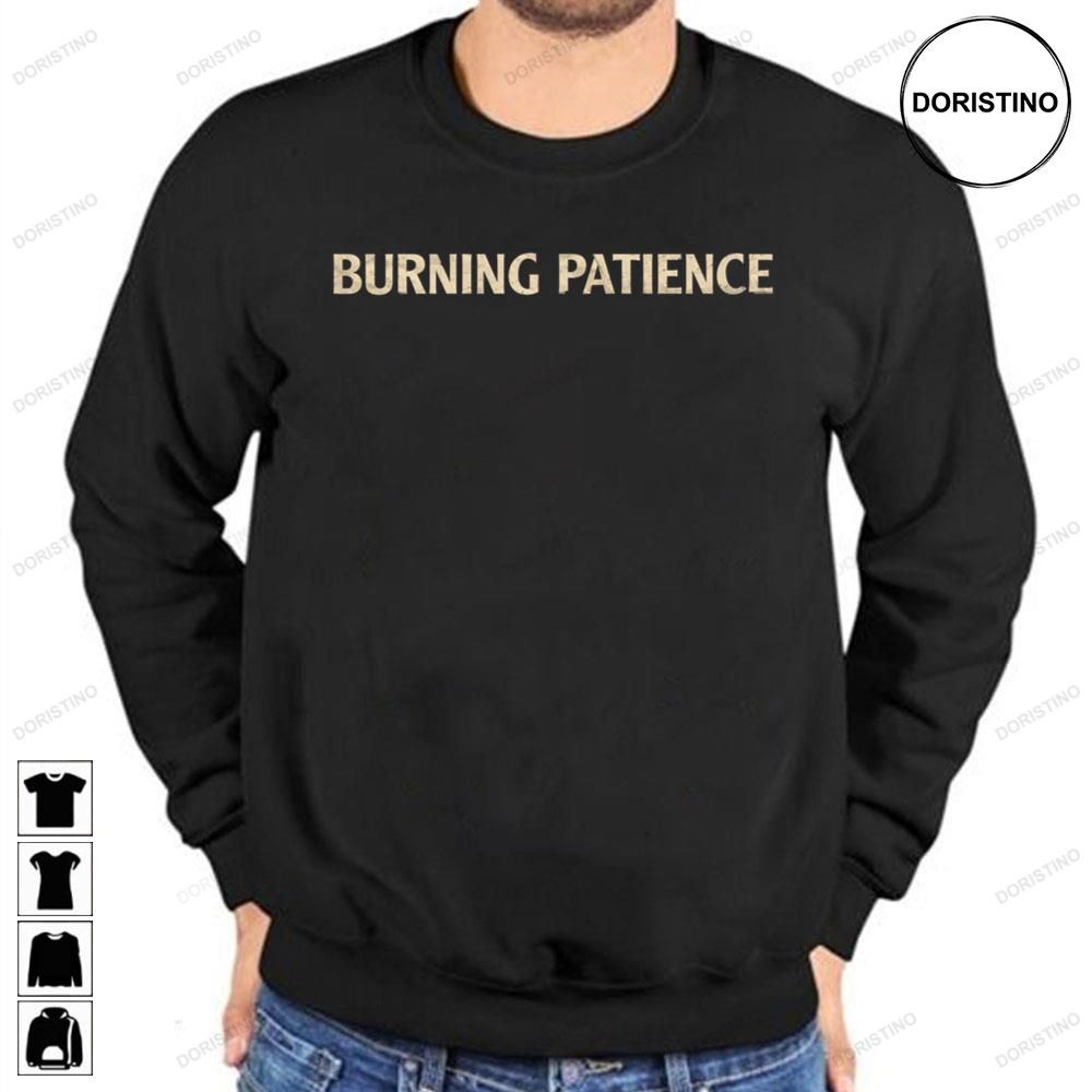 Netflix Film Burning Patience 2022 Limited Edition T-shirts