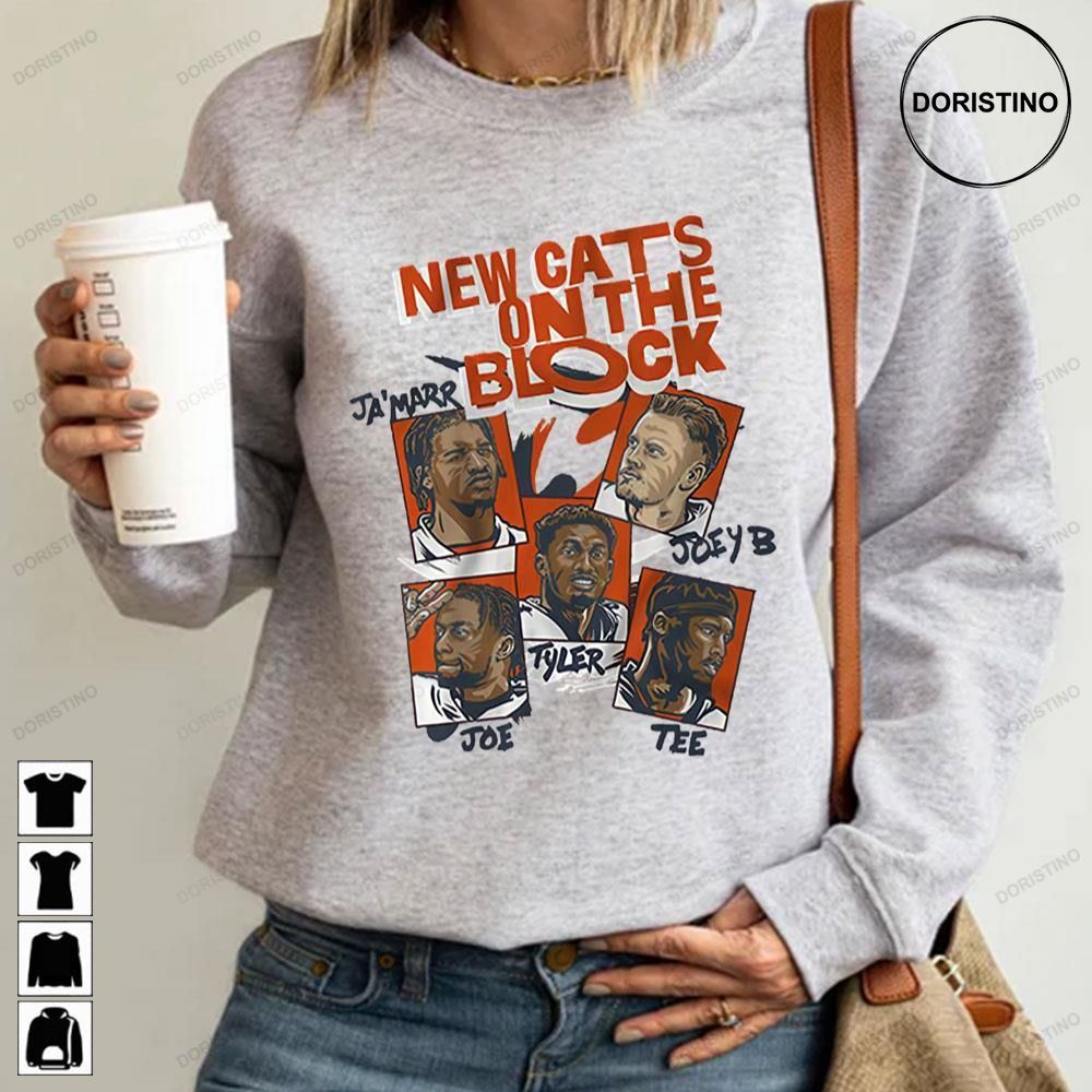 New Cats On The Block Vintage Funny Art Football Limited Edition T-shirts