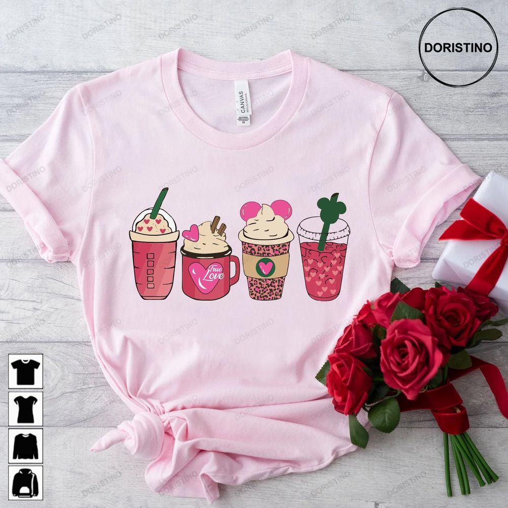 Womens Valentines Day Valentine Coffee Womens Awesome Shirts