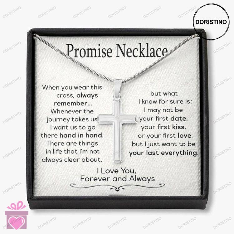 Boyfriend Necklace Promise Necklace For Him Anniversary Gift For Boyfriend Promise Gift For Him Prom Doristino Trending Necklace