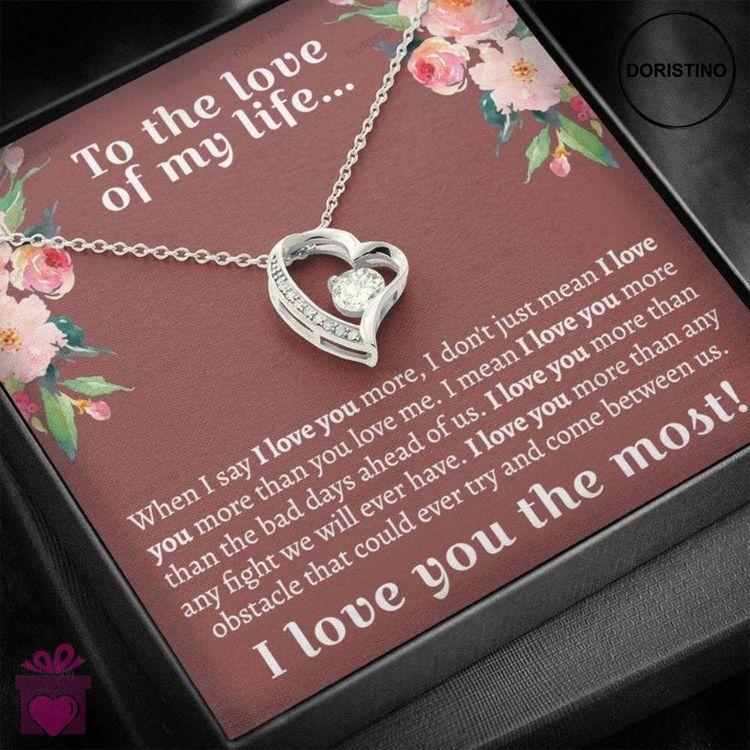 Boyfriend Necklace Romantic Necklace For Her Heart Necklace For Her Anniversary Necklace For Her Bea Doristino Trending Necklace
