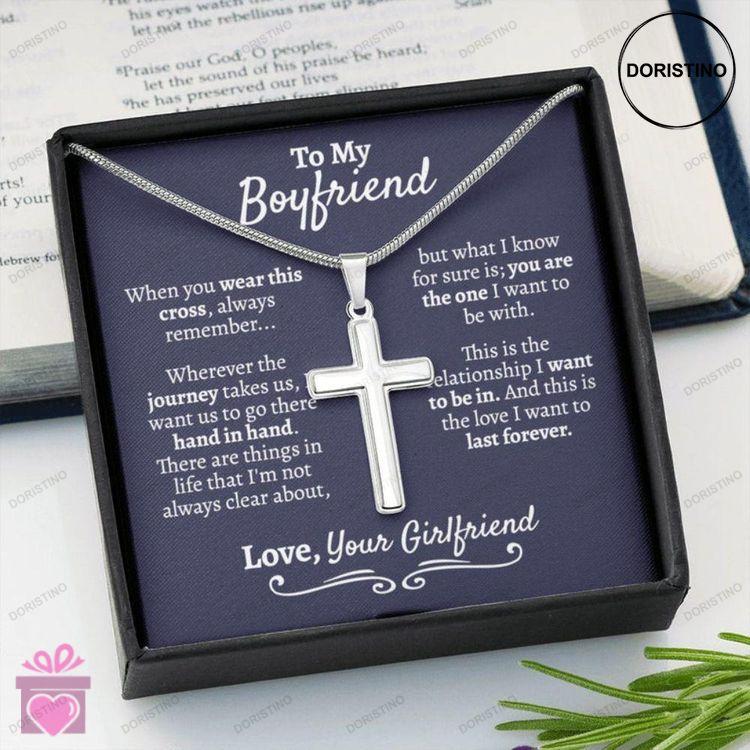 Boyfriend Necklace Valentine Boyfriend Necklace Gift Appreciation Gift For Boyfriend Doristino Trending Necklace