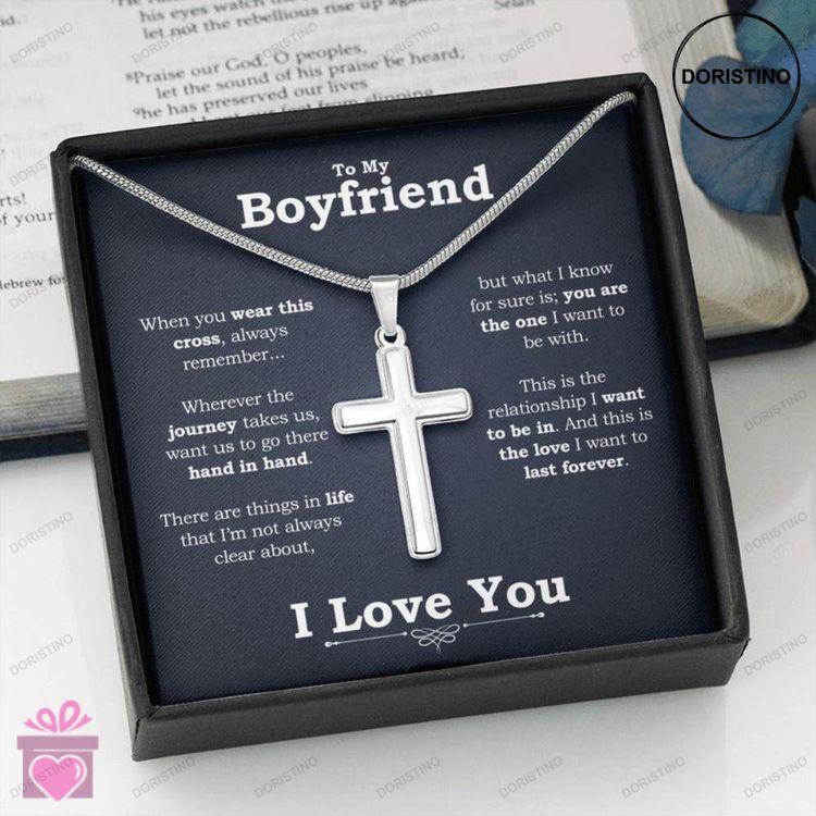 Boyfriend Necklace Valentines Necklace Gift For Him Thoughtful Gifts For Boyfriend Boyfriend Anniver Doristino Limited Edition Necklace