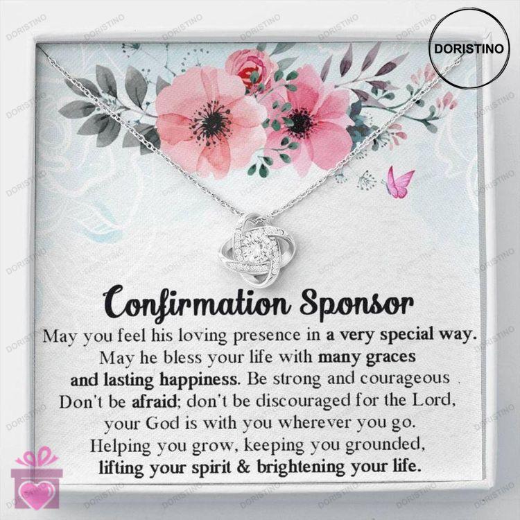 Confirmation Sponsor Necklace Gift For Women Confirmation Necklace Gifts For Sponsors Religious Cath Doristino Limited Edition Necklace