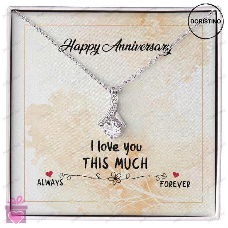 Copy Of Anniversary Final Alluring - 925 Sterling Silver Necklace Doristino Awesome Necklace