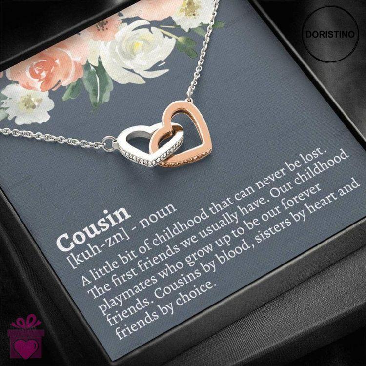 Cousin Necklace Cousin Gift Birthday Necklace Gift For Cousin Cousin Gift For Her Doristino Limited Edition Necklace