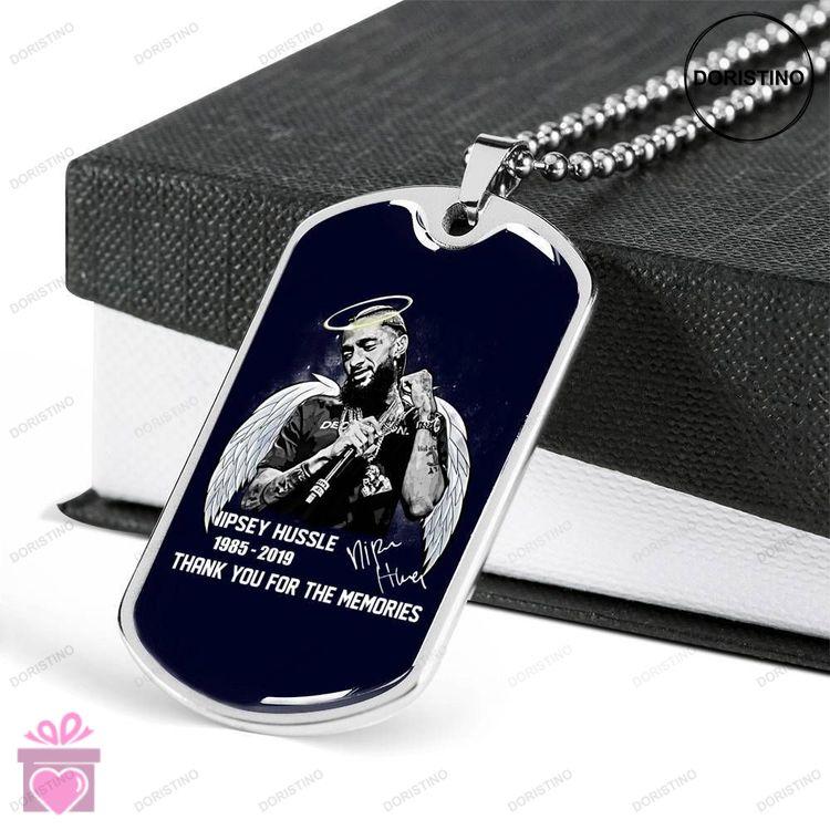 Custom Future One Bulldog Dog Tag Military Chain Necklace Gift For Men Dog Tag-3 Doristino Awesome Necklace