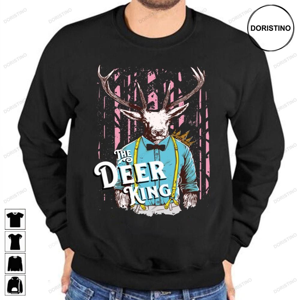 The Deer King Vintage Art Funny Anime Awesome Shirts