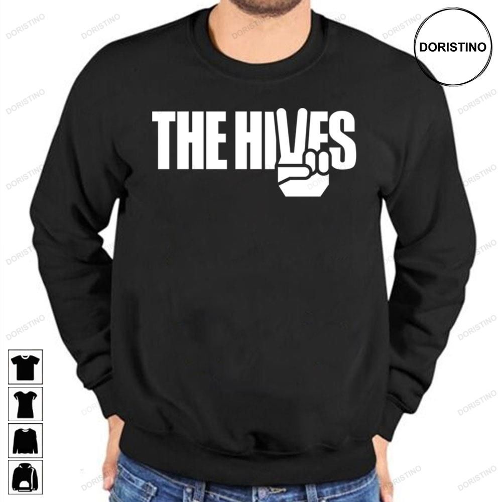 The Hives White Artwork Limited Edition T-shirts