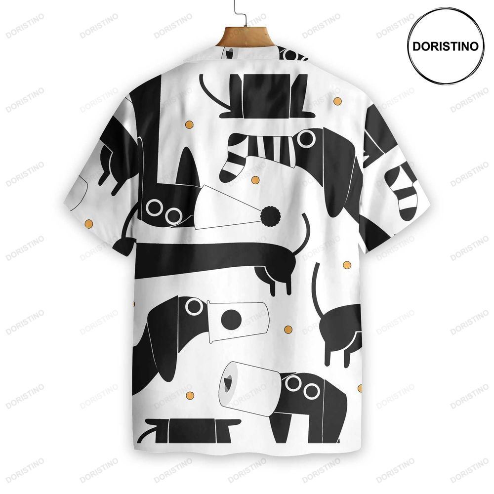 All My Dog Dachshund Pattern Limited Edition Hawaiian Shirt