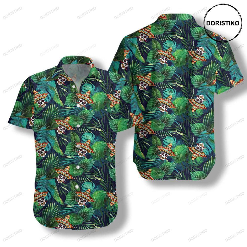 Aloha Mexican Skull Limited Edition Hawaiian Shirt