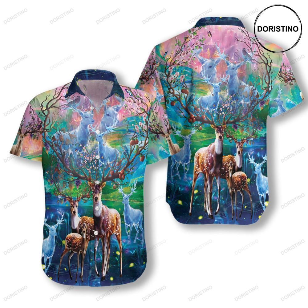 Amazing Deer Hawaiian Shirt