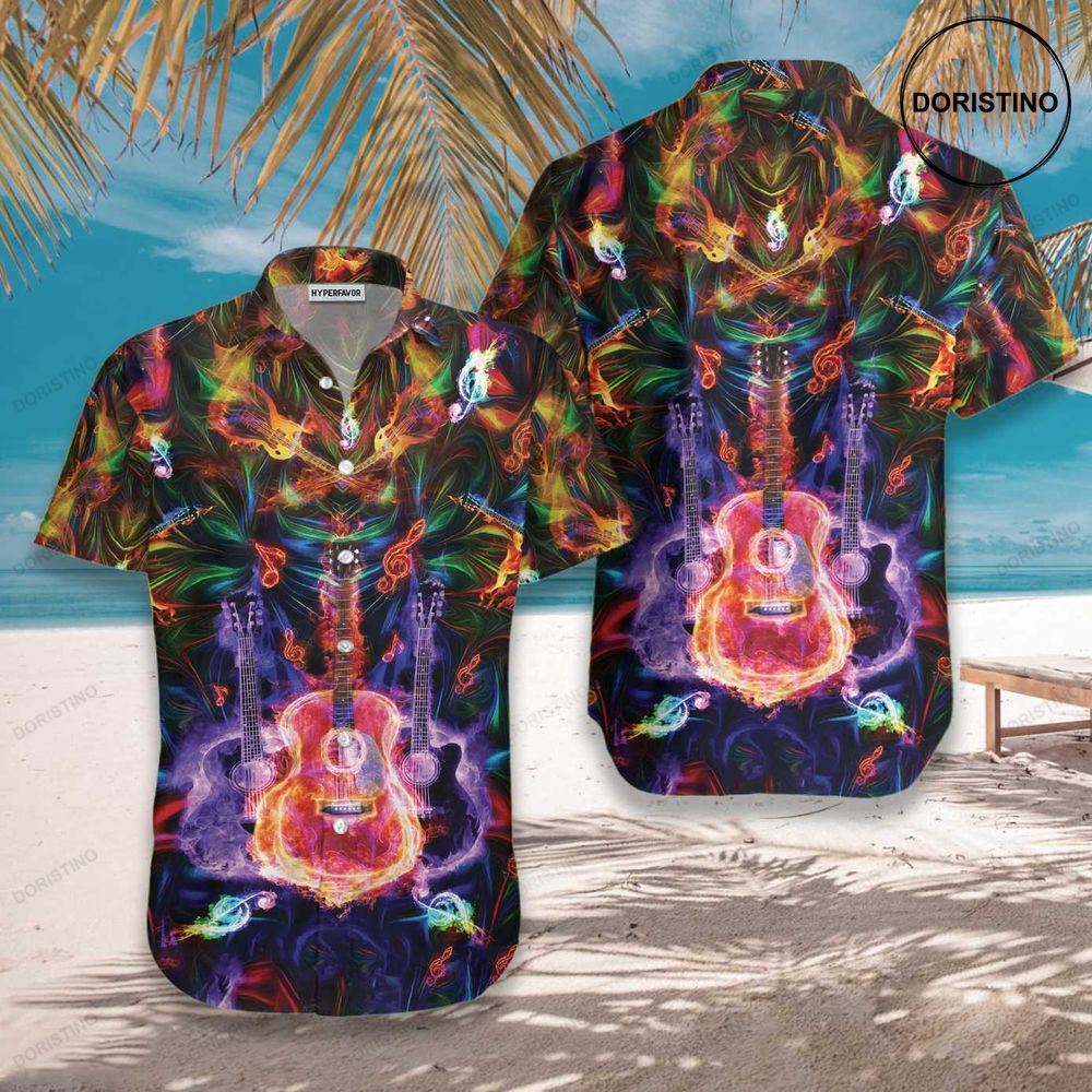 Amazing Guitar For Life Limited Edition Hawaiian Shirt