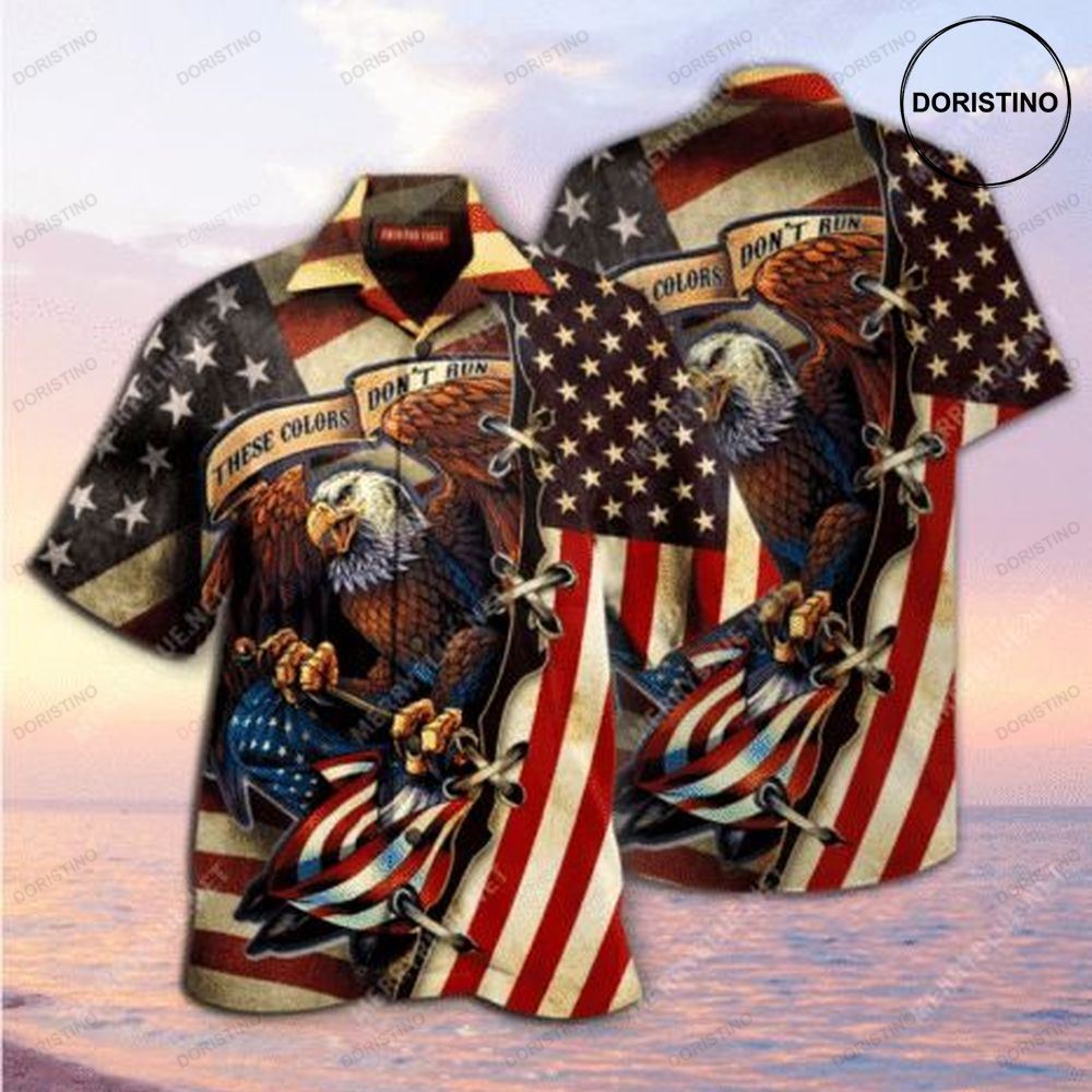 American Eagle Flag Awesome Hawaiian Shirt