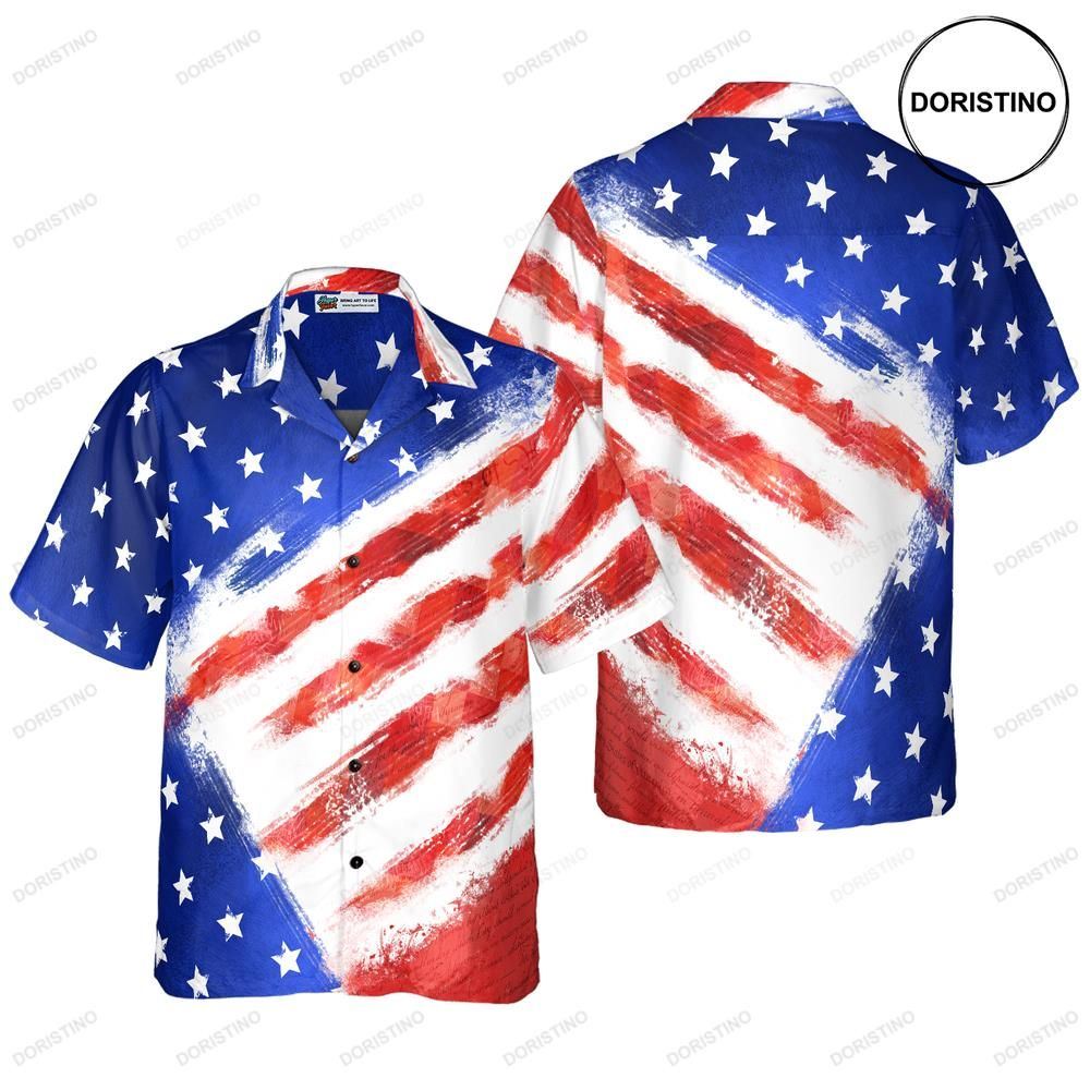 American Flag Hawaiin For Men Limited Edition Hawaiian Shirt