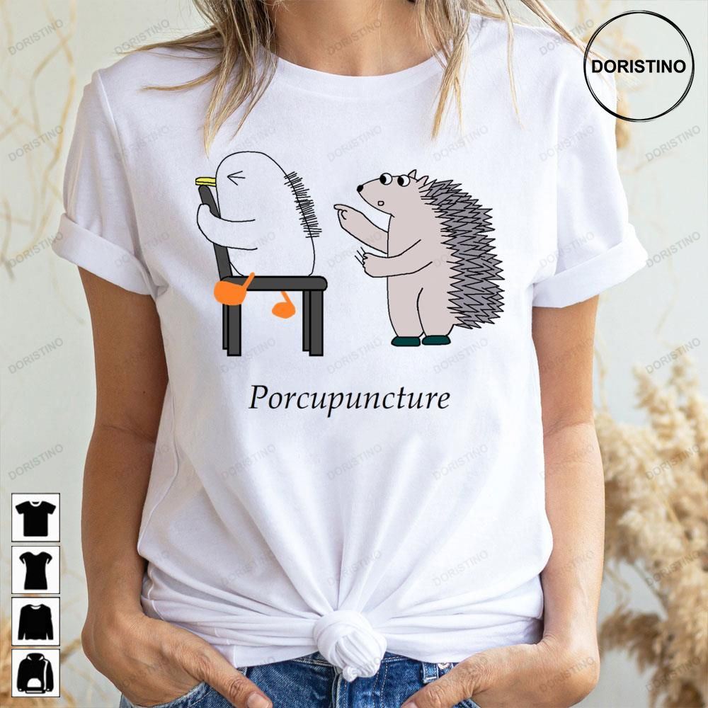 Cute Acupuncture Hedgehog Awesome Shirts