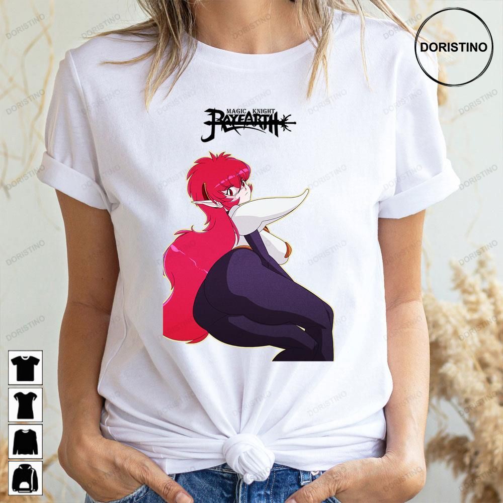 Cute Hikaru Shidou Magic Knight Rayearth Limited Edition T-shirts