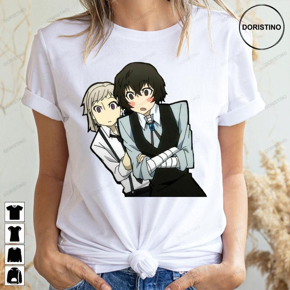 Dazai Osamu And Atsushi Nakajima Bungou Stray Dogs Limited Edition T-shirts