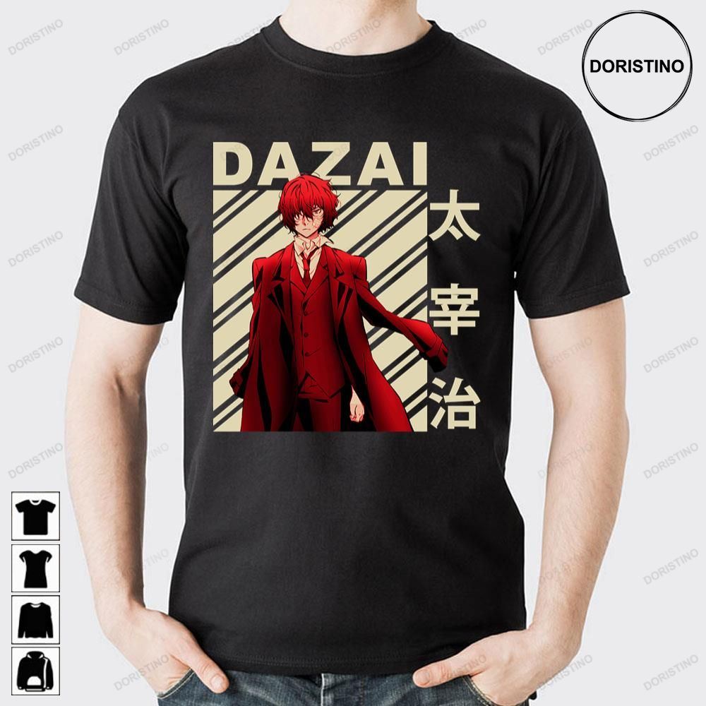 Dazai Osamu Vintage Bungou Stray Dogs Awesome Shirts