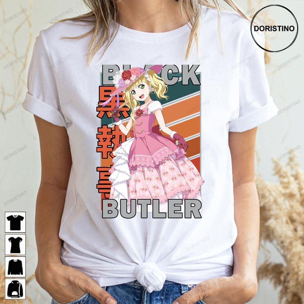 Elizabeth Midford Butler Kuroshitsuji Limited Edition T-shirts