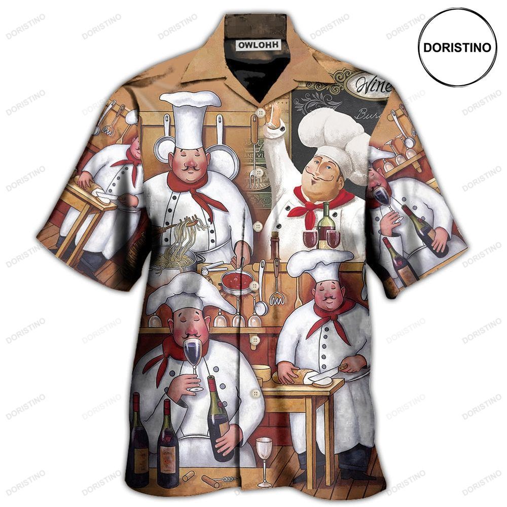 Chef The Best Master Cooking Vintage Awesome Hawaiian Shirt
