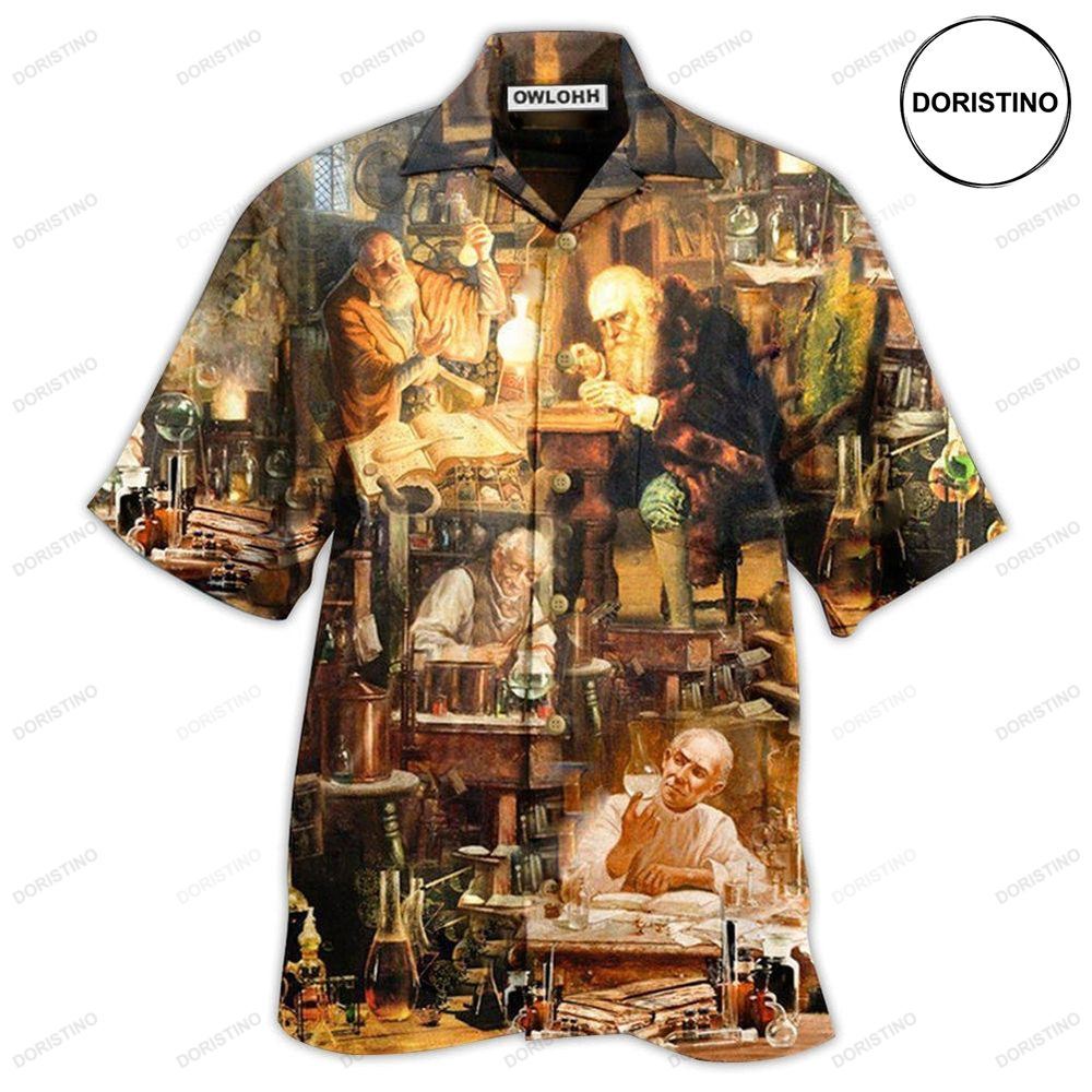 Chemistry One Thing That You Can't Fake Is Chemistry Research Limited Edition Hawaiian Shirt