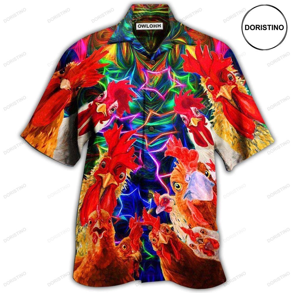 Chicken Amazing Oh Cluck No Farmer Hawaiian Shirt