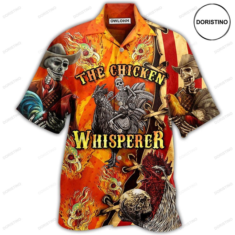 Chicken Fire The Chicken Whisperer Limited Edition Hawaiian Shirt