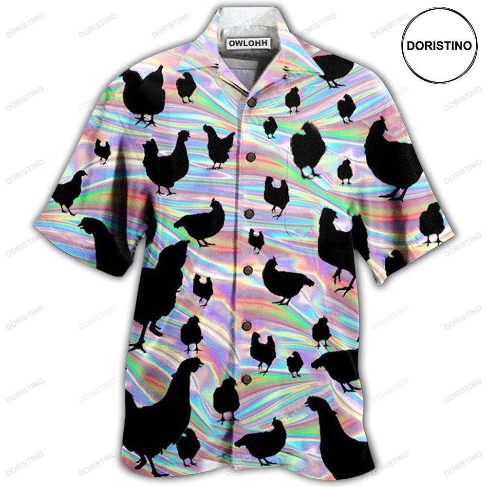 Chicken Hawaiian Shirt