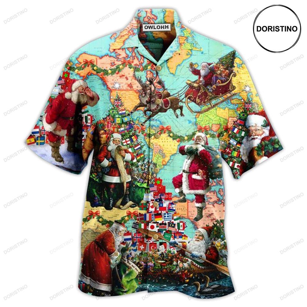 Chirstmas Love Santa Limited Edition Hawaiian Shirt