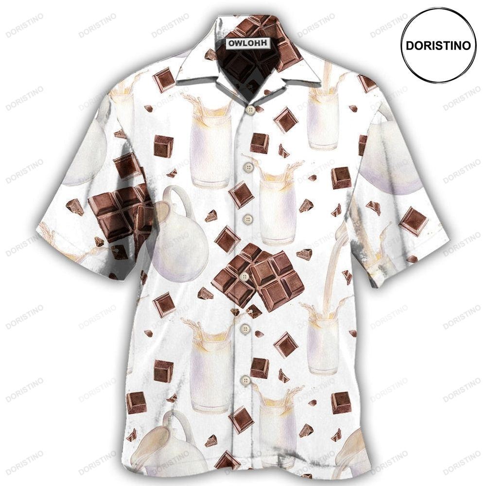 Chocolate Milk Is Cheaper Than Therapy Basic Awesome Hawaiian Shirt