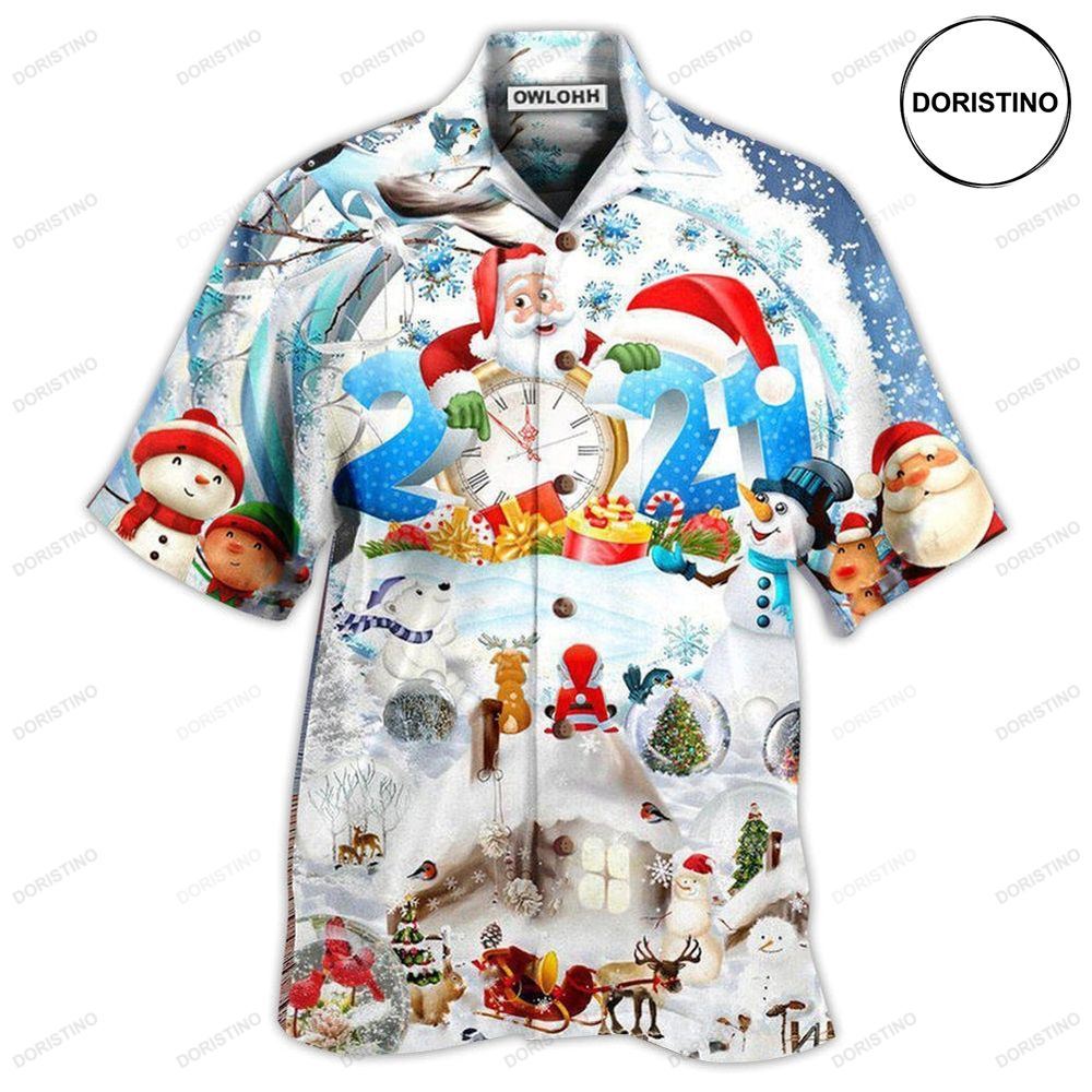 Christmas Have A Very Sparkling New Year Hawaiian Shirt