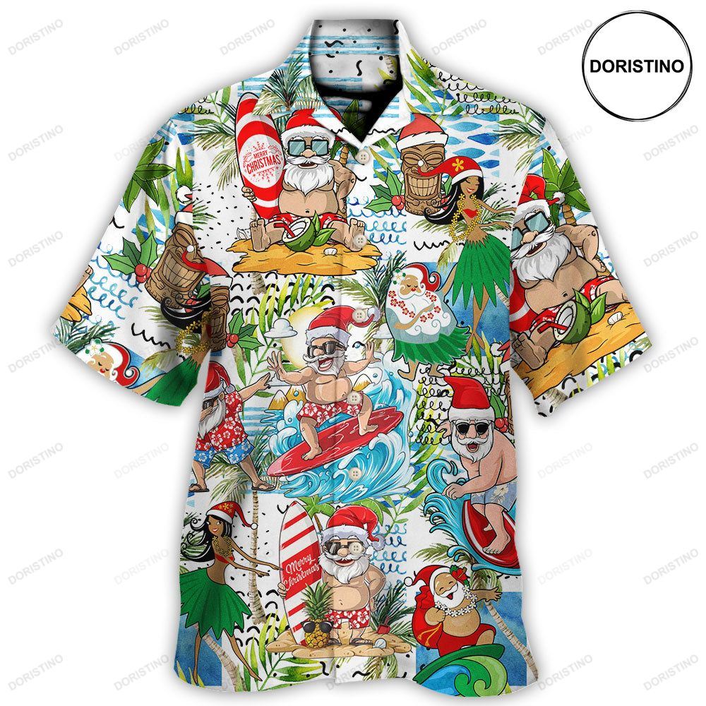 Christmas Santa Aloha Beach Vibe Limited Edition Hawaiian Shirt