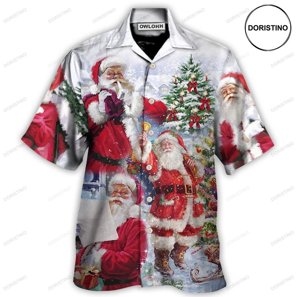 Christmas Santa Claus Is Coming To Town Limited Edition Hawaiian Shirt