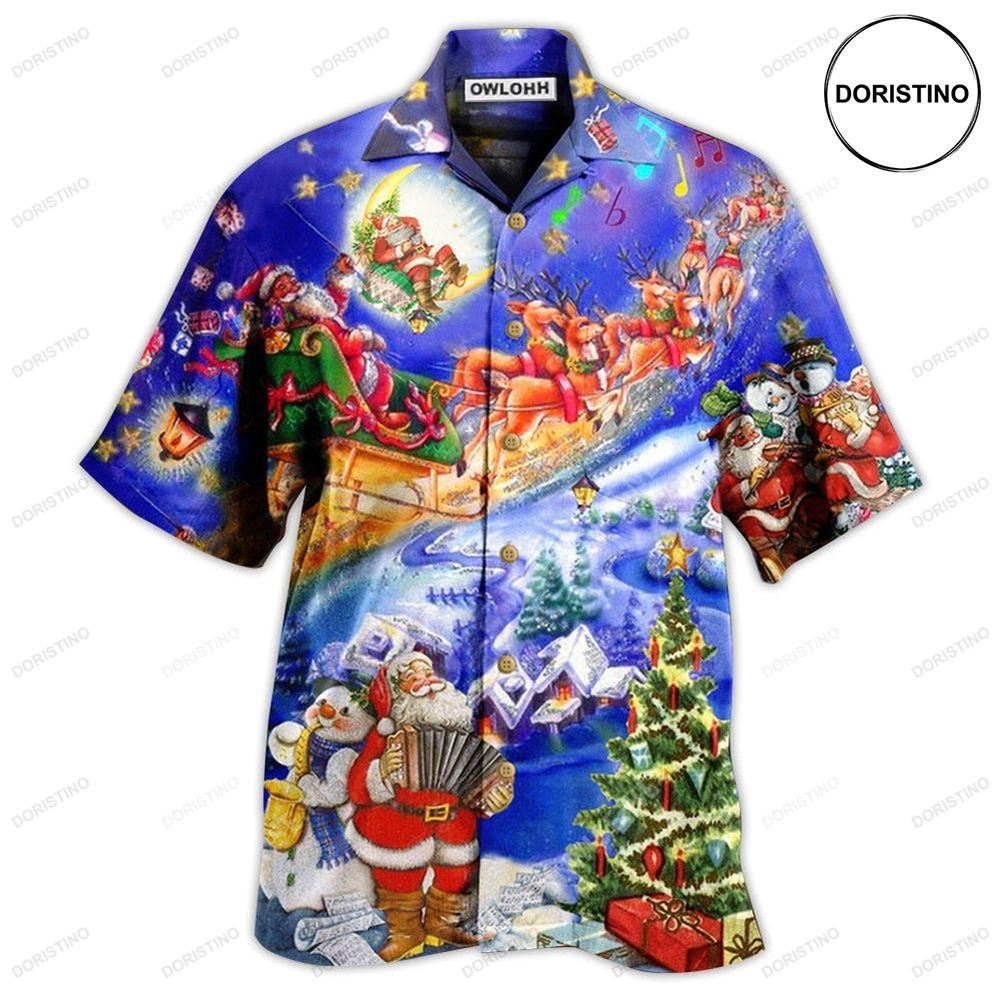 Christmas Santa Love Christmas Everytime Awesome Hawaiian Shirt