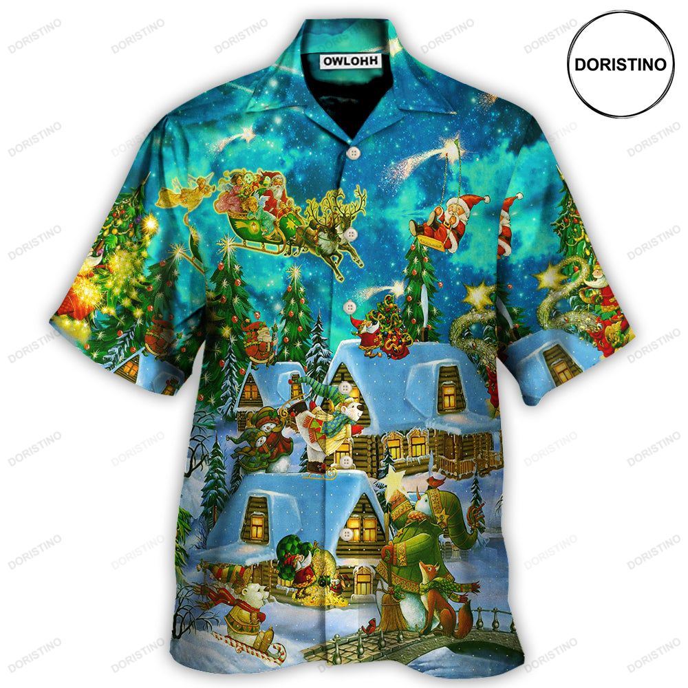 Christmas The Magical Night Hawaiian Shirt