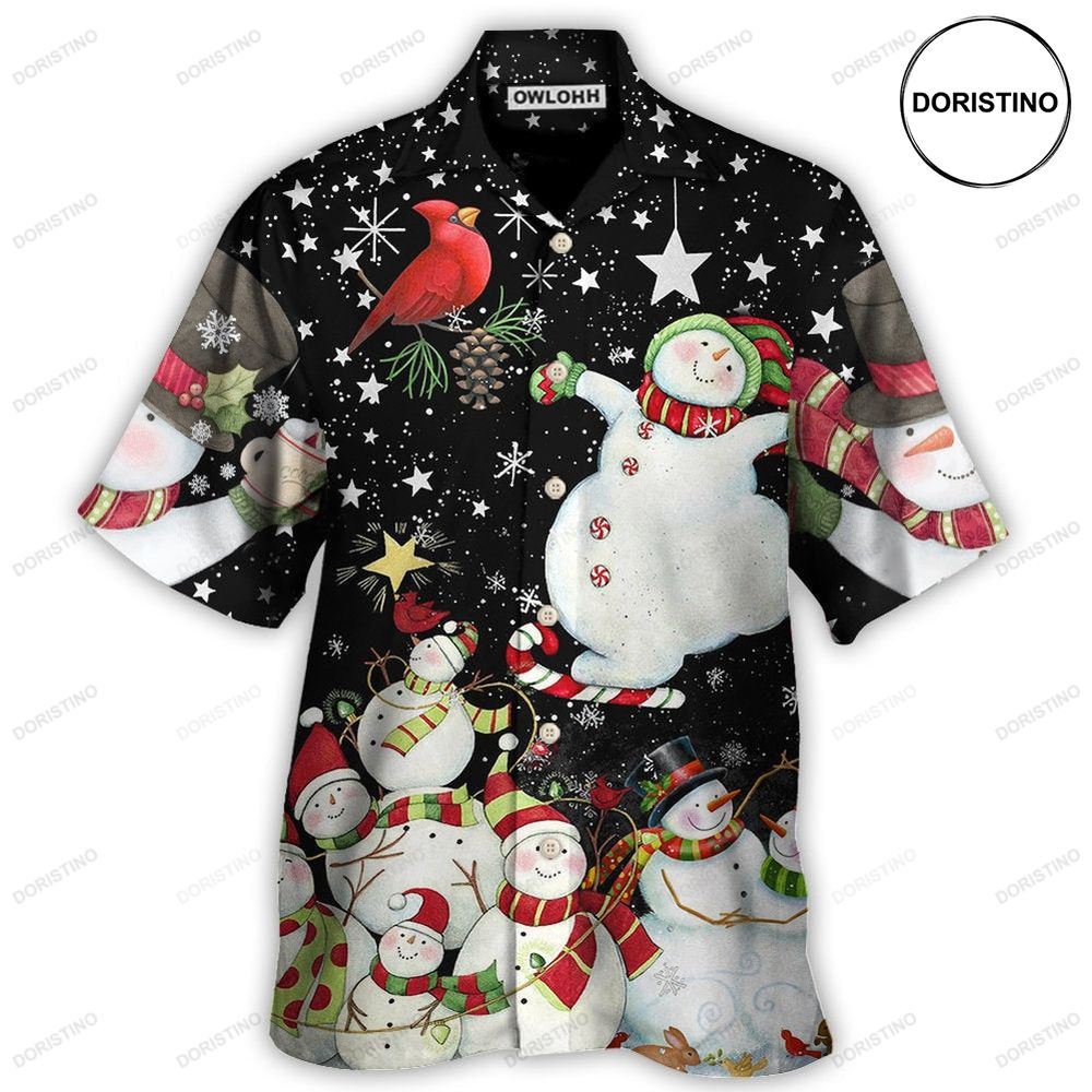 Christmas The World Of Christmas With Snowman Limited Edition Hawaiian Shirt