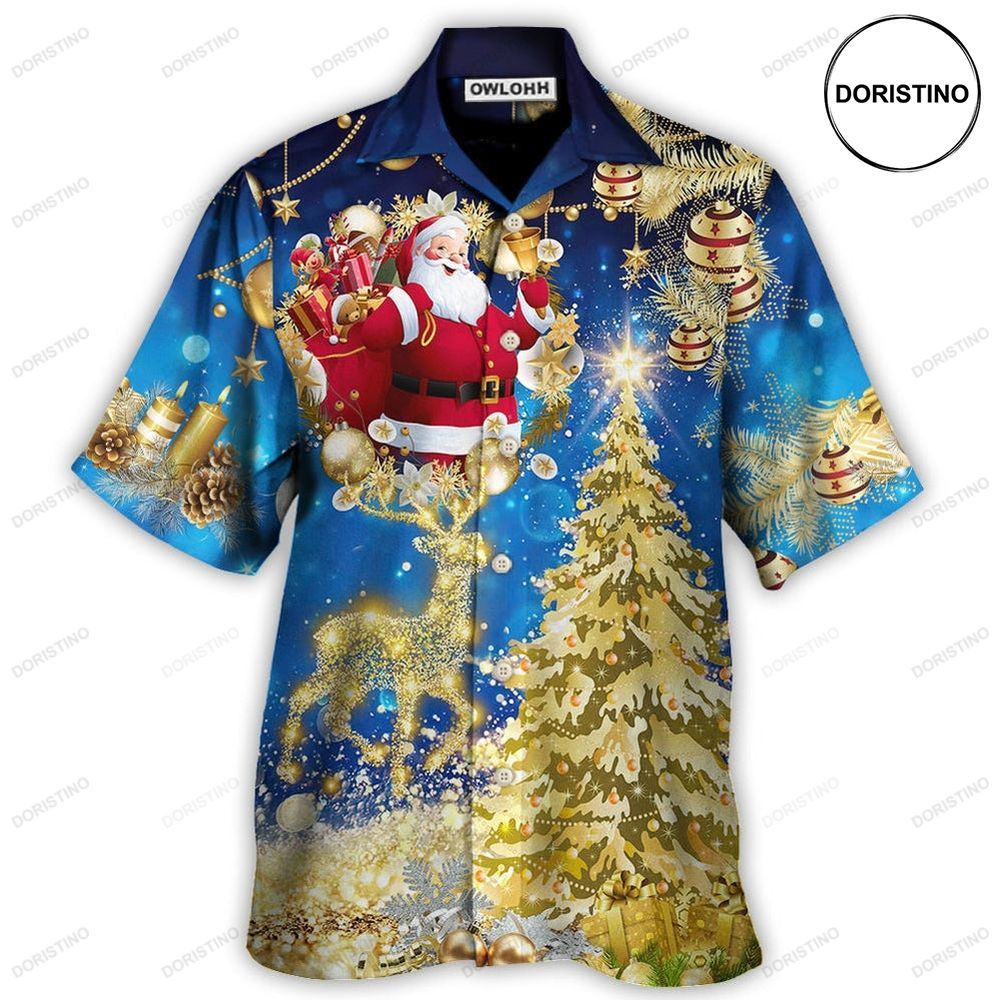 Christmas Tree Blue Limited Edition Hawaiian Shirt