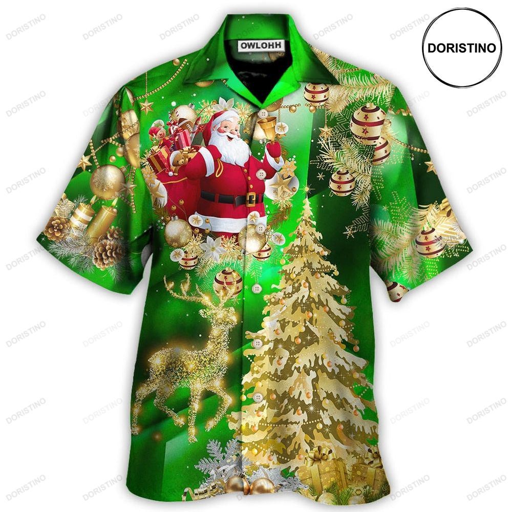 Christmas Tree Green Limited Edition Hawaiian Shirt