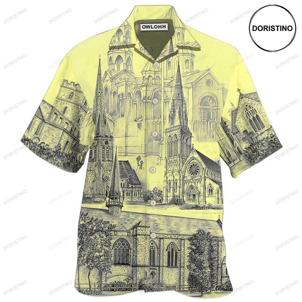 Church With Grey Vintage Limited Edition Hawaiian Shirt