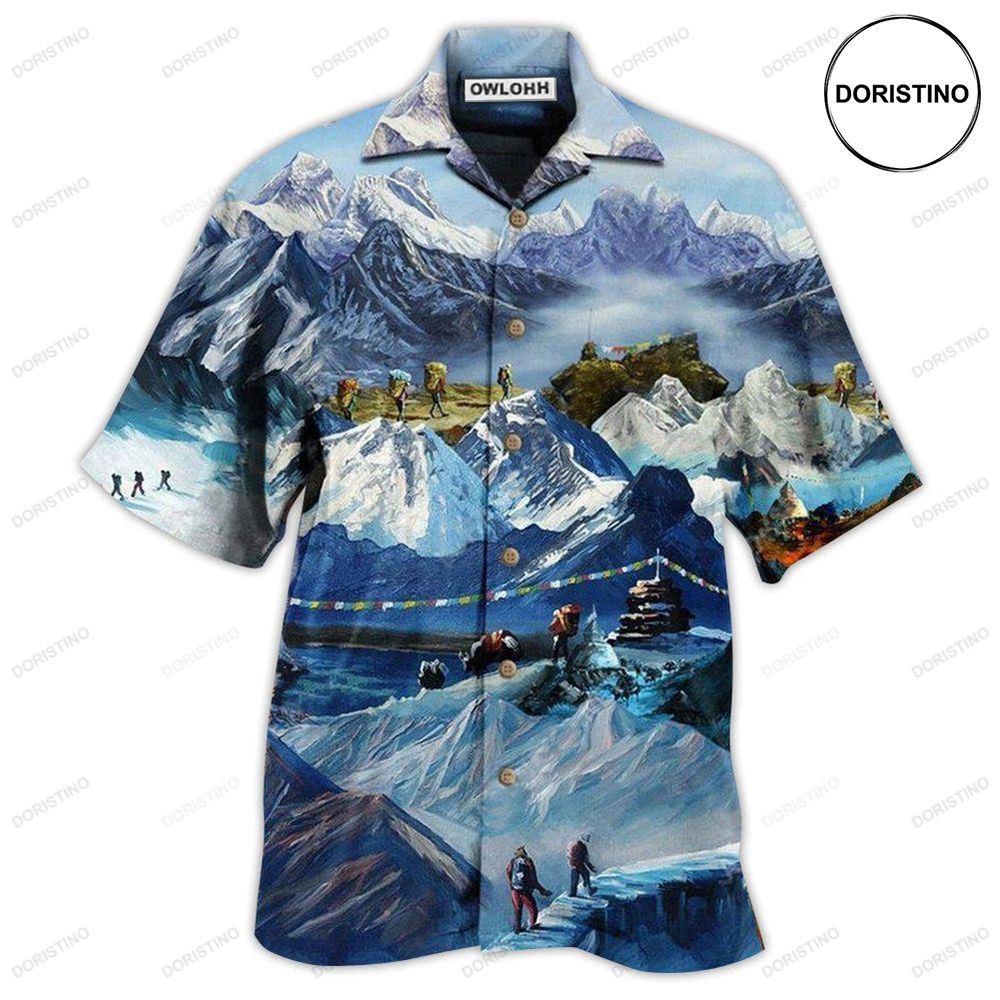 Climb The Snow Mountains Are Calling I Must Go Limited Edition Hawaiian Shirt