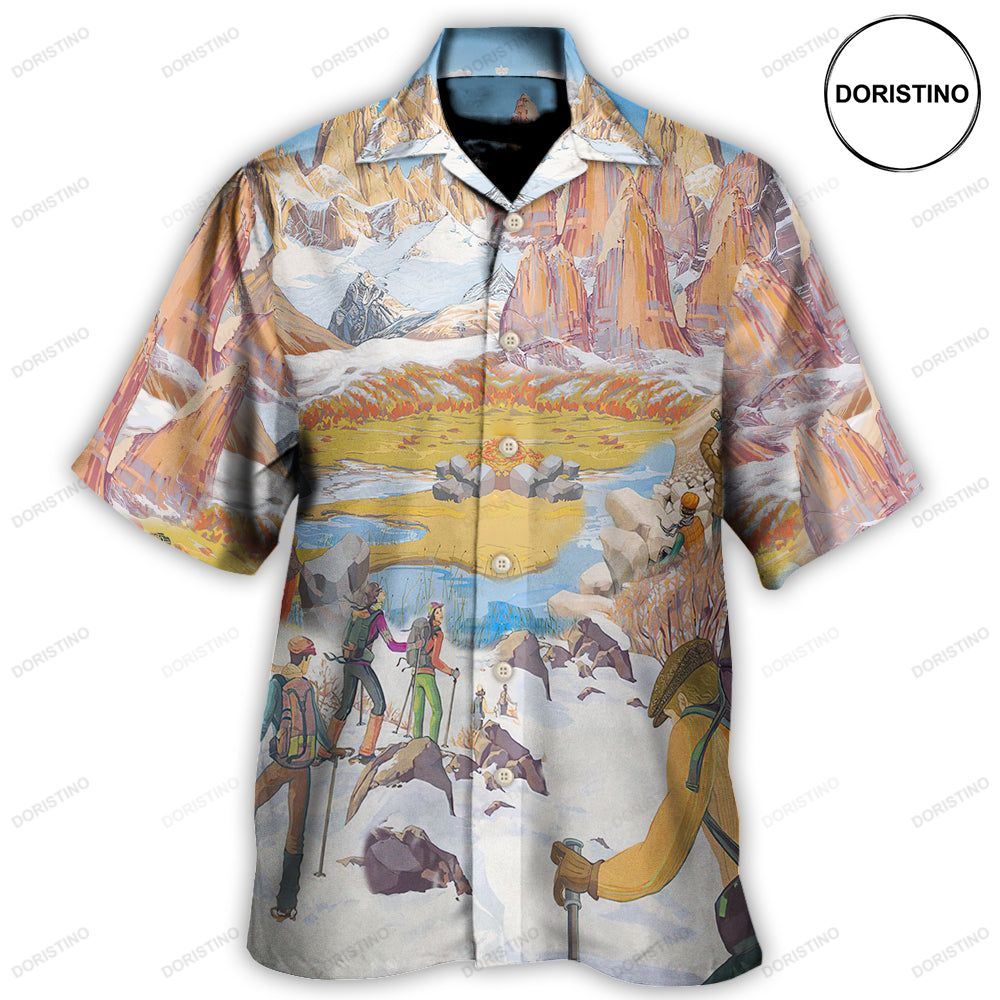 Climbing Life's A Climb But The View Is Great Limited Edition Hawaiian Shirt