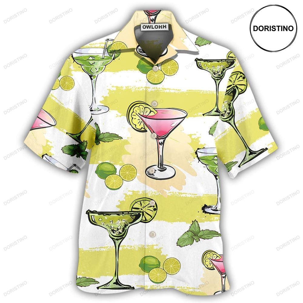 Cocktail Margarita Summer Party Limited Edition Hawaiian Shirt