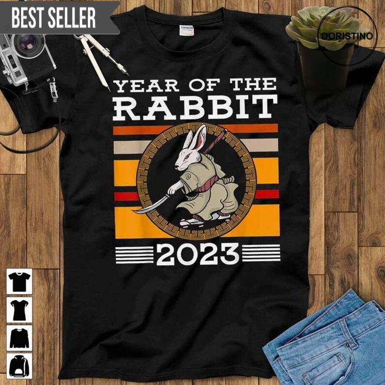 Happy New Year 2023 Year Of The Rabbit Tshirt Sweatshirt Hoodie