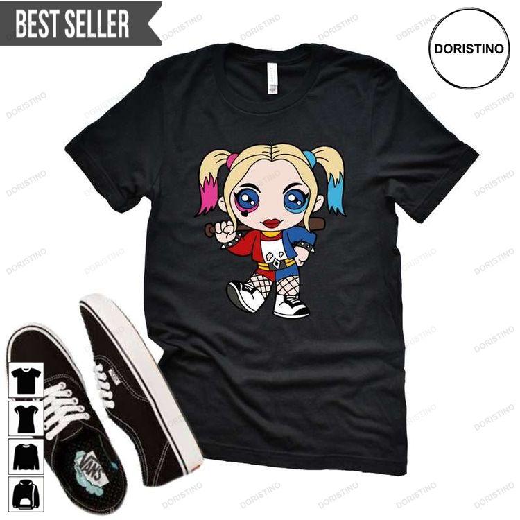 Harley Quinn Chibi Sweatshirt Long Sleeve Hoodie